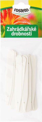 white label, 10x1.4 cm, 20 pieces